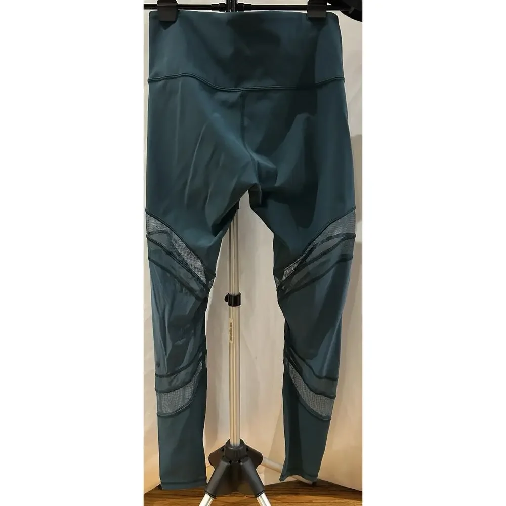 Lululemon Seek the Heat Leggings in Teal Women's size 8